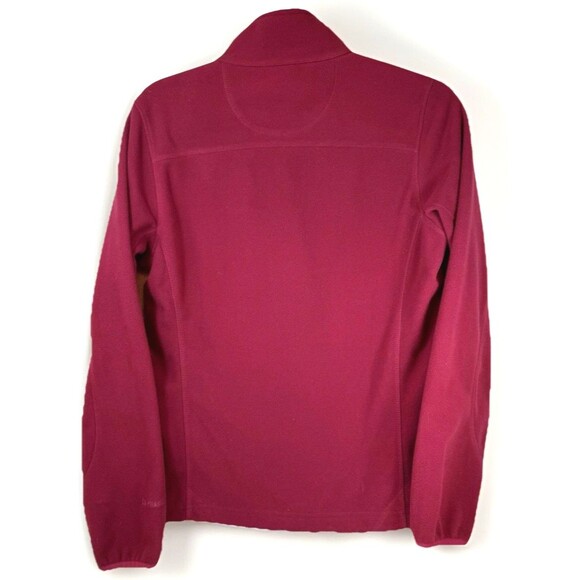 L.L. Bean Women’s XS Magenta Pink Polartec Fleece Jacket Full Zip Pockets - Picture 2 of 12